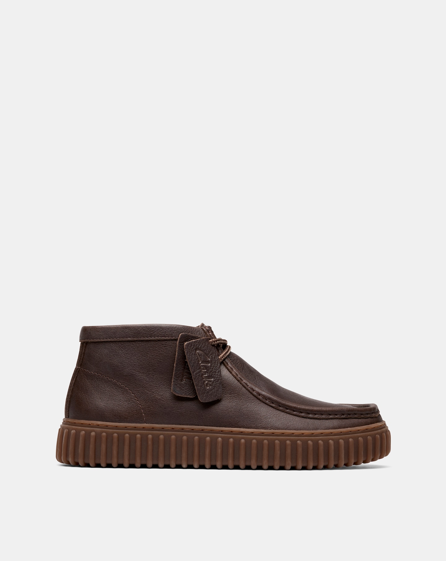 Clarks Torhill Hi Shoes - Dark Brown