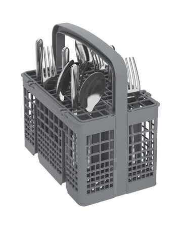 Indesit Push&Go IN2FE13DT9SUK Freestanding Dishwasher - 13 Place Settings Silver