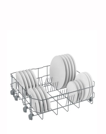 Indesit Push&Go IN2FE13DT9SUK Freestanding Dishwasher - 13 Place Settings Silver