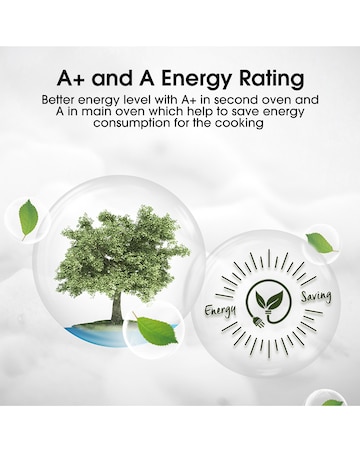 Hisense HDE3211BXUK 60cm Electric Cooker Ceramic Hob - Grey