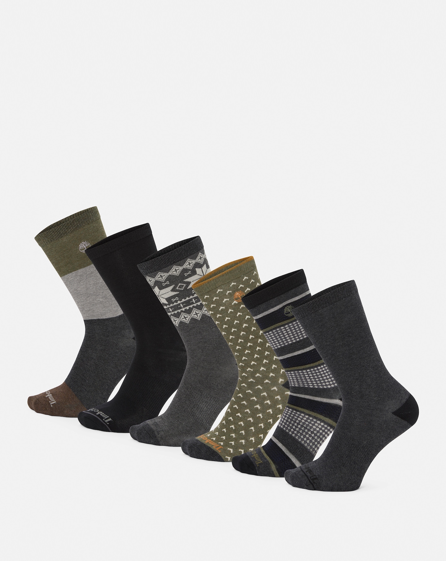 Timberland Socks 6 Pack - Multi
