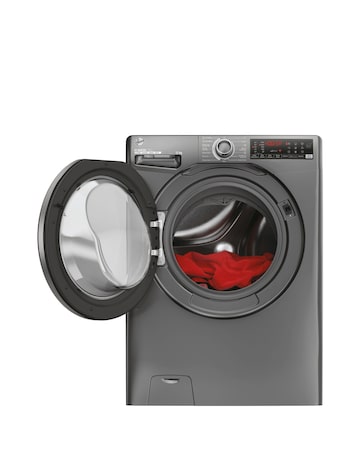 Hoover H-WASH 350 H3WPS4126TAMBR80, 12kg, Washing Machine, Graphite