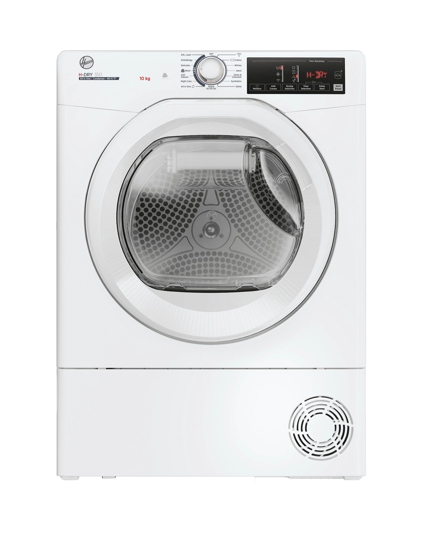 Hoover HRE C10TE-80, 10kg, Dryer - White