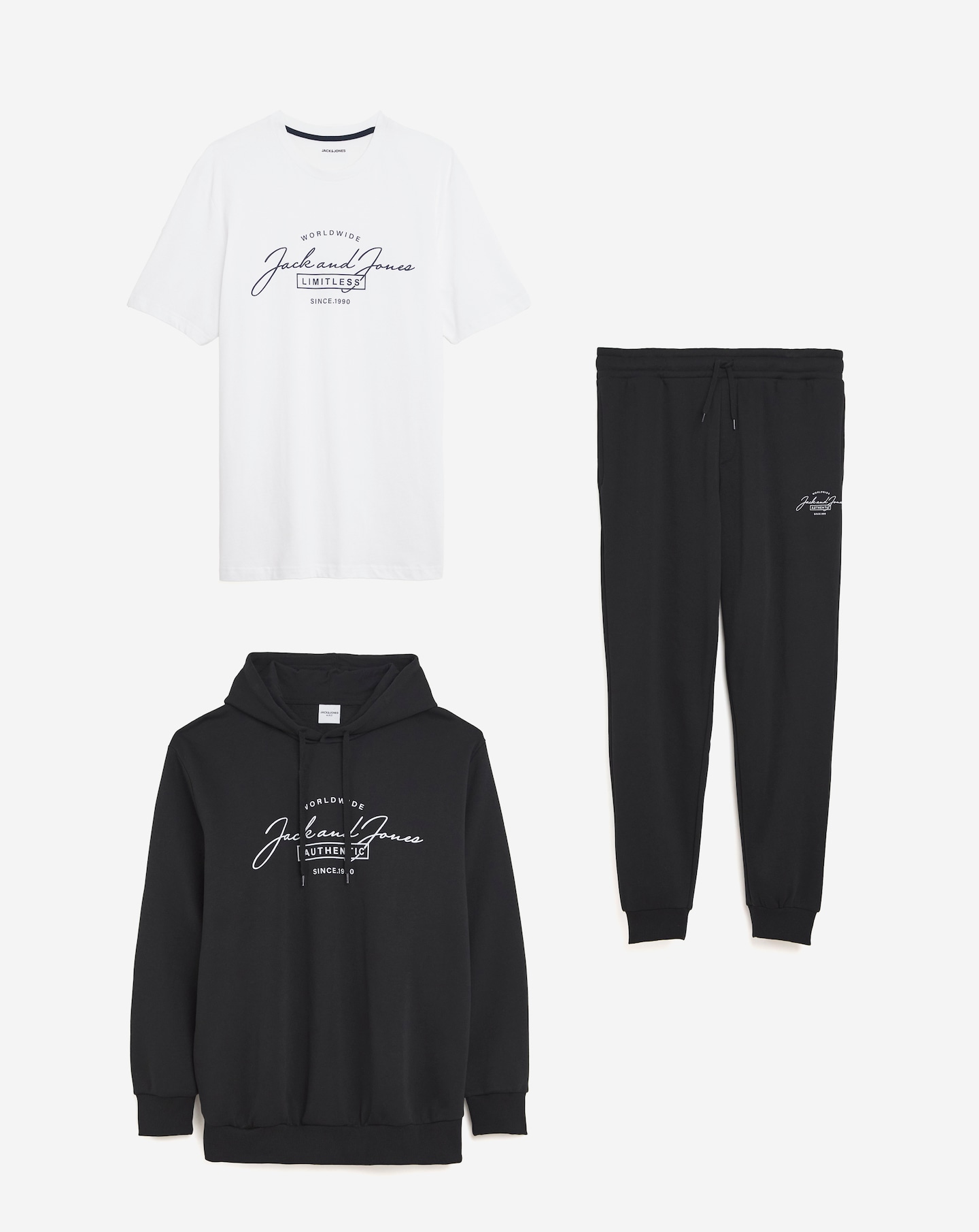 Jack & Jones Ferris Tracksuit - Black