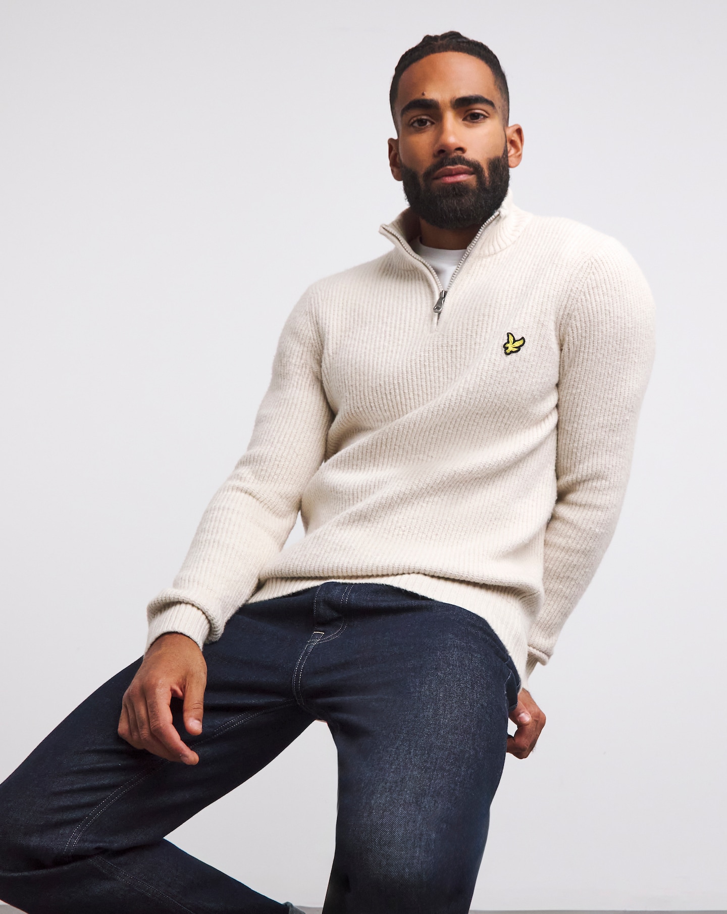 Lyle & Scott 1/4 Zip Jumper