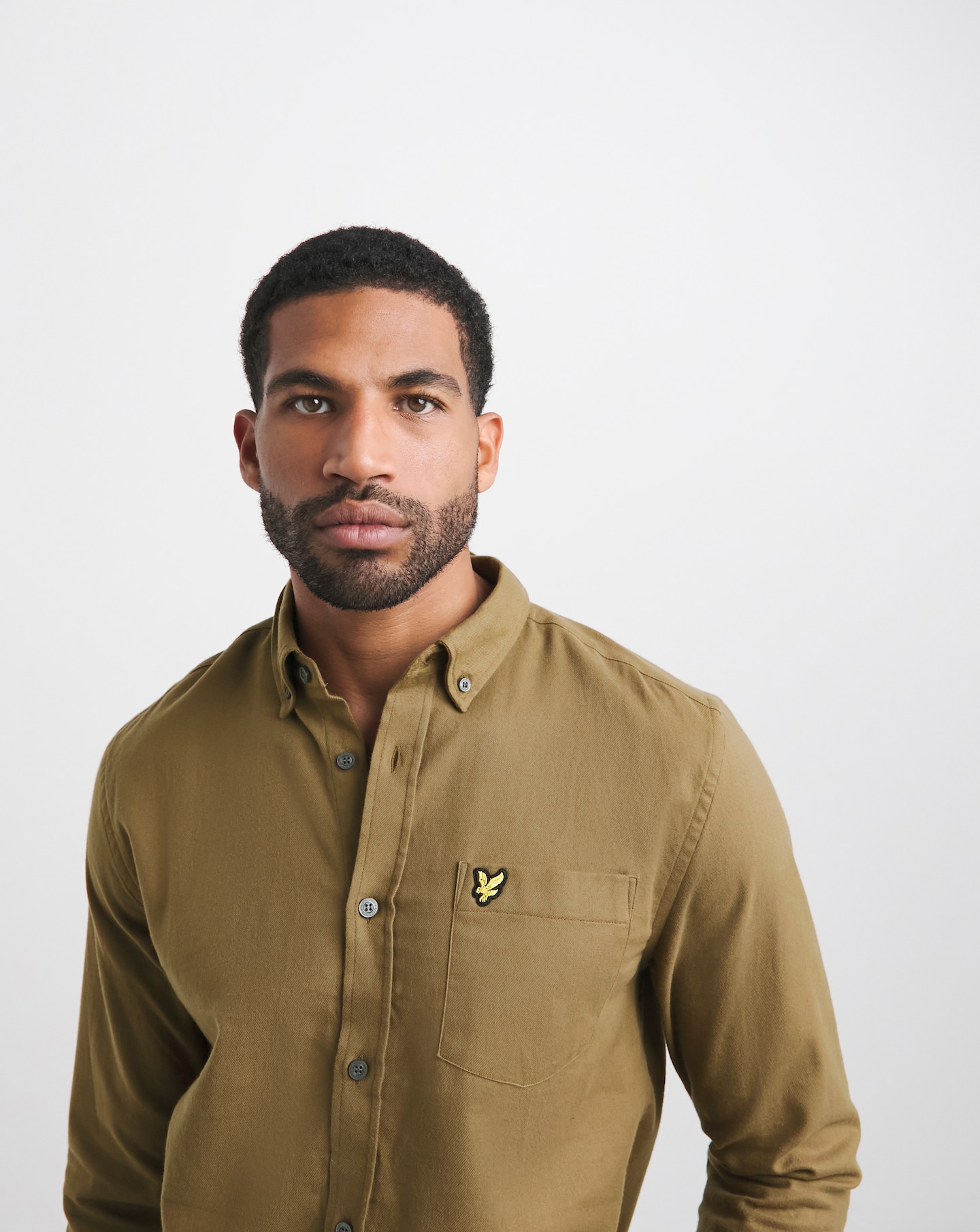 Lyle & Scott Long Sleeve Flannel Shirt