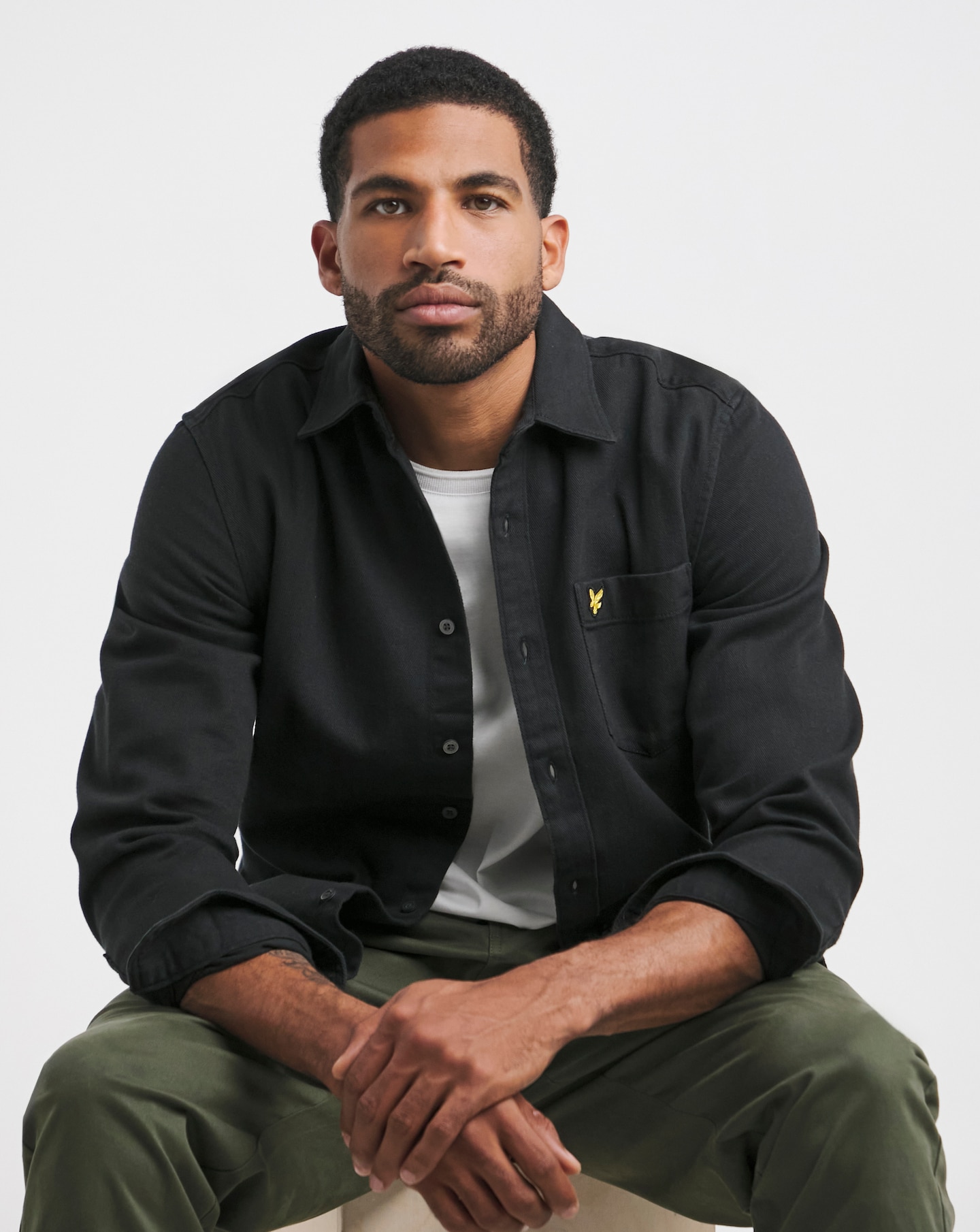 Lyle & Scott Worsted Twill Overshirt