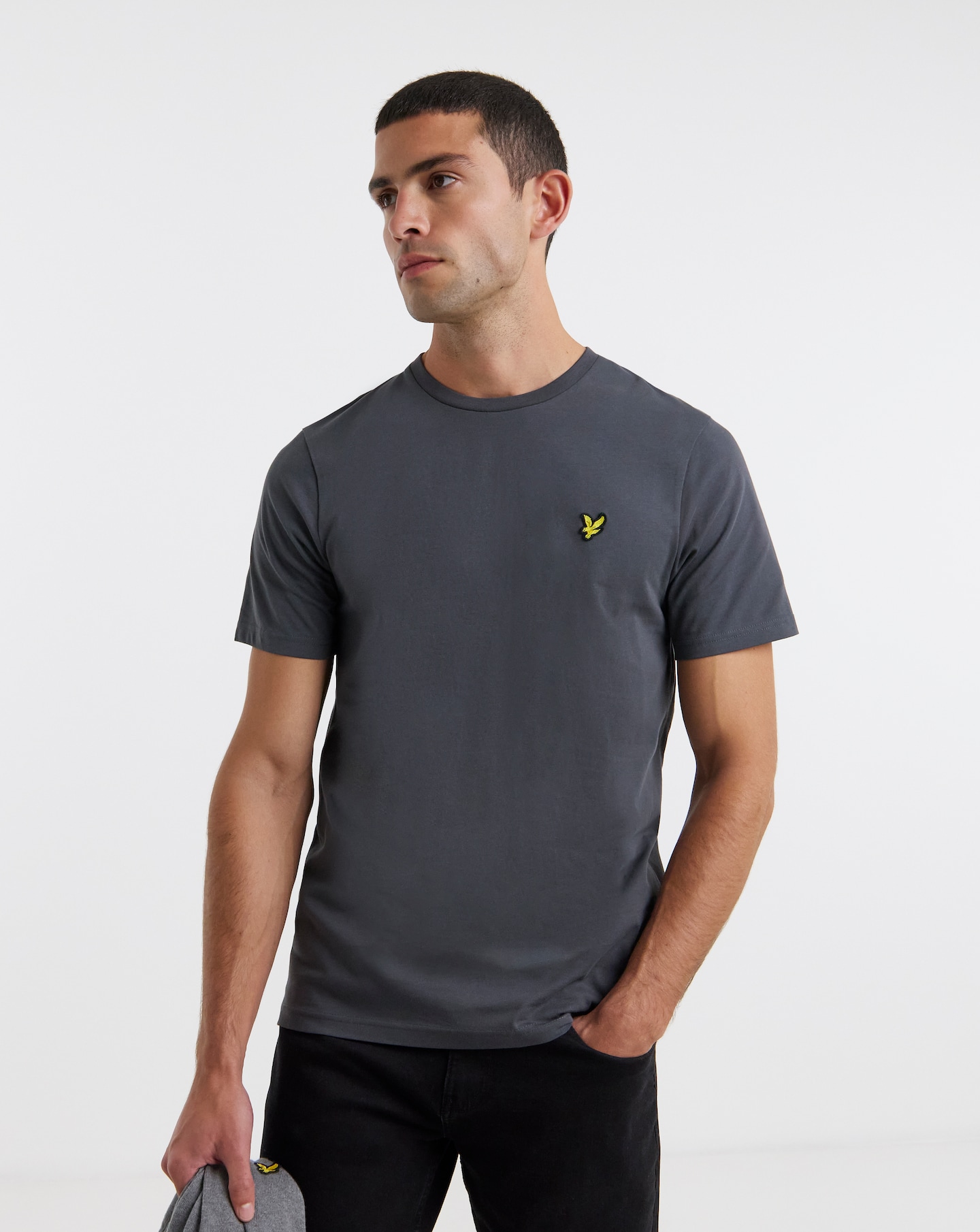 Lyle & Scott T-Shirt-Charcoal