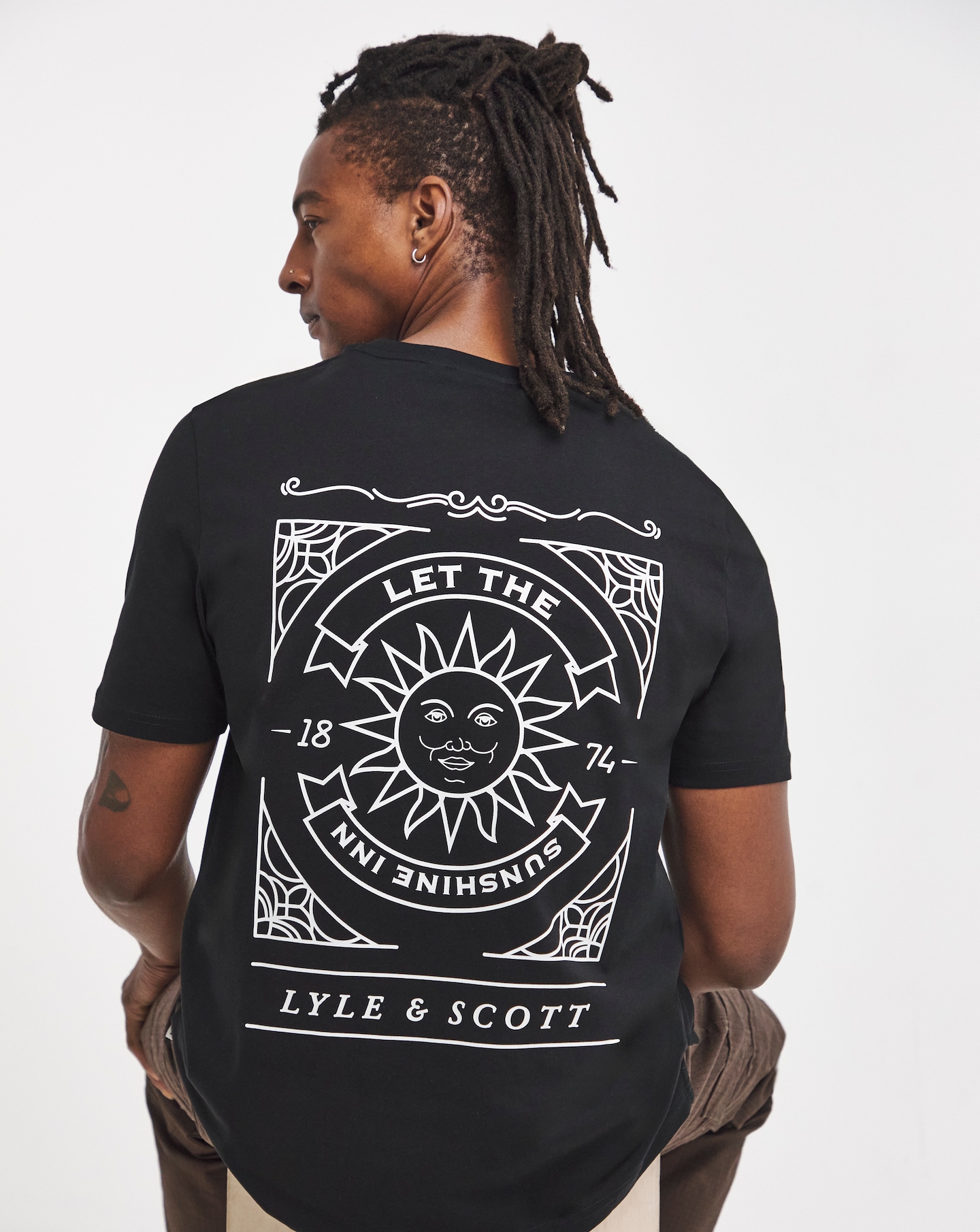 Lyle & Scott Graphic T-Shirt - Black