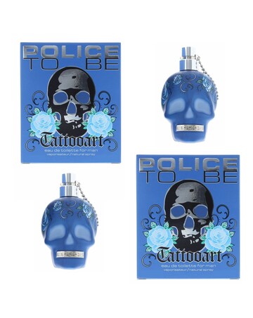 Police to be Tattooart edt spray 125ml - Buy One Get One Free