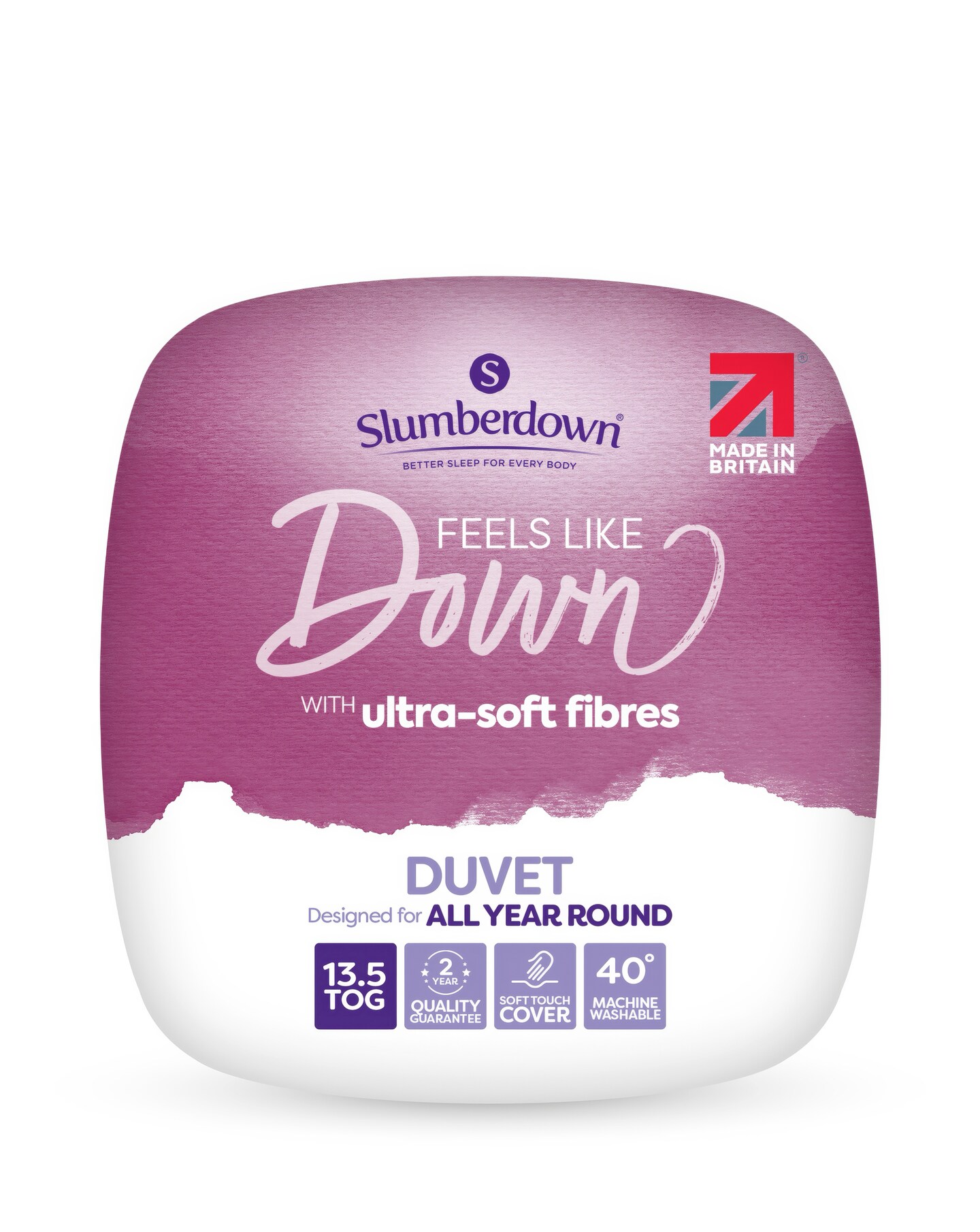 Slumberdown Like Down Duvet 13.5 Tog