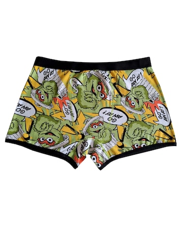 Mens 2pk Oscar The Grouch Boxer