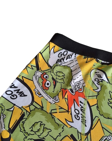 Mens 2pk Oscar The Grouch Boxer