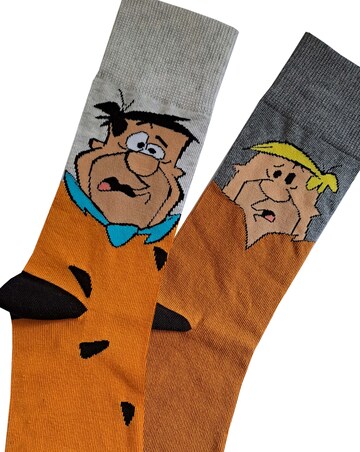 Mens 6pk Classic Cartoons Socks