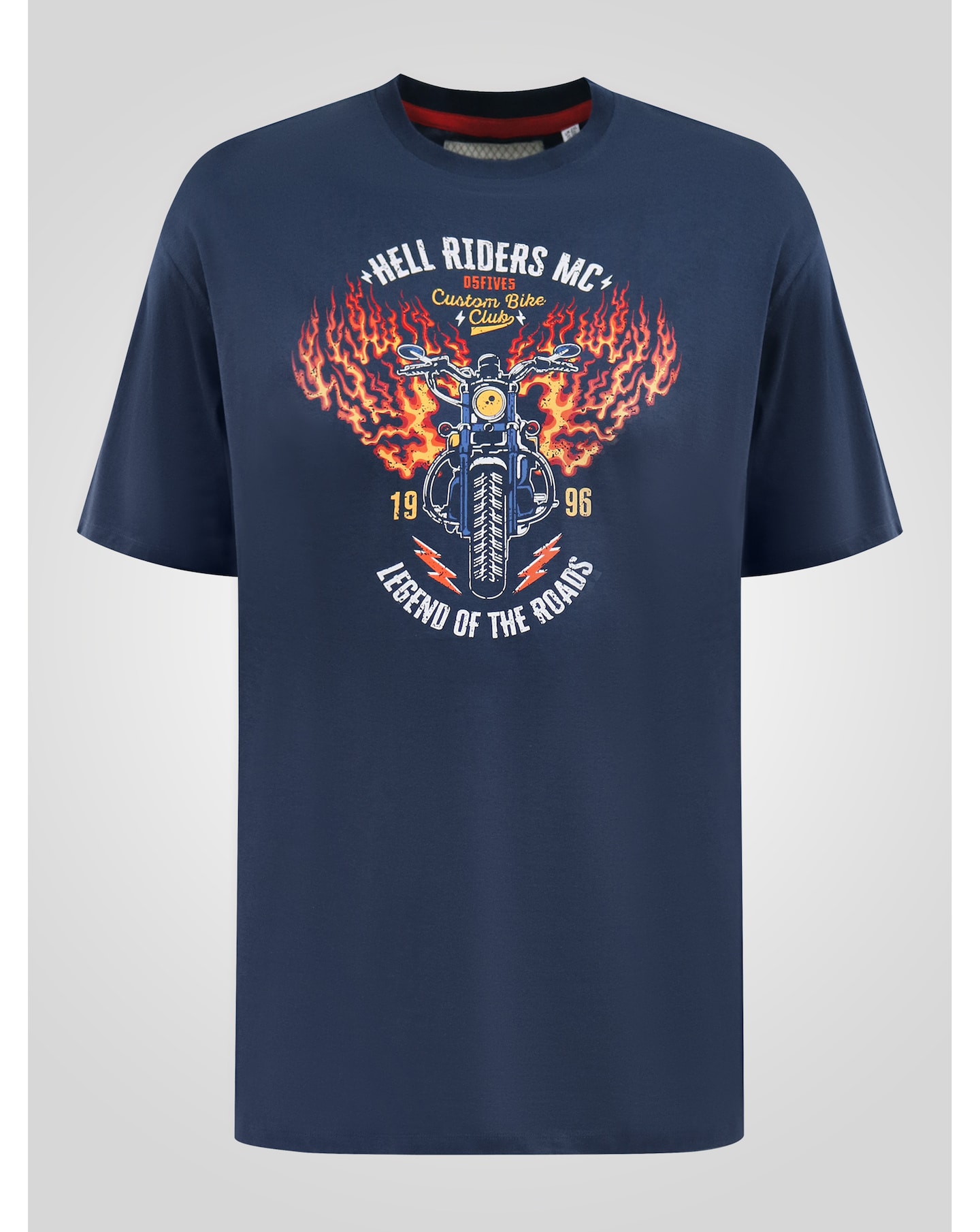 New In - D555 Hockney Motorbike Printed T-shirt