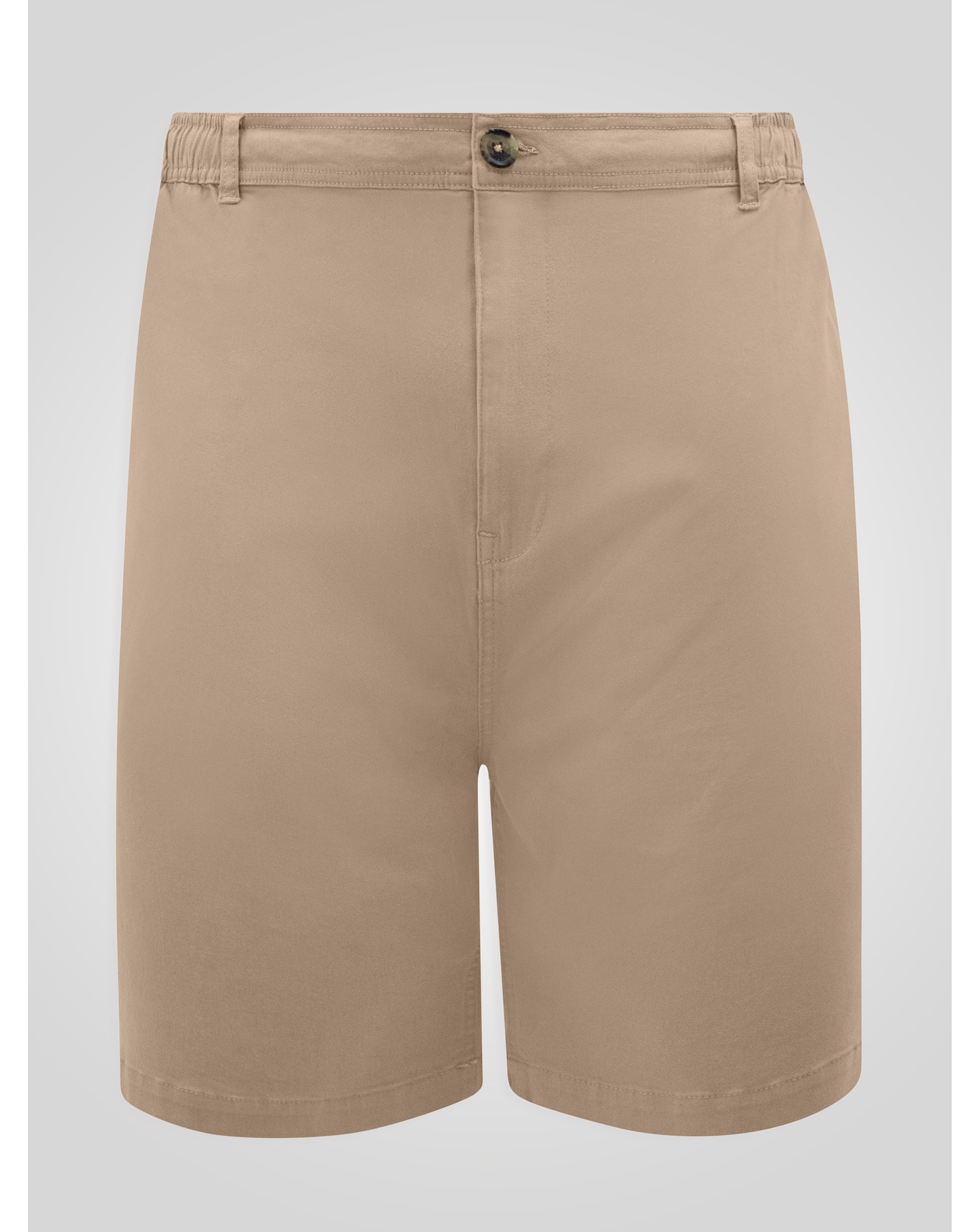 New In - D555 Spencer Sand Elastic Waist Shorts