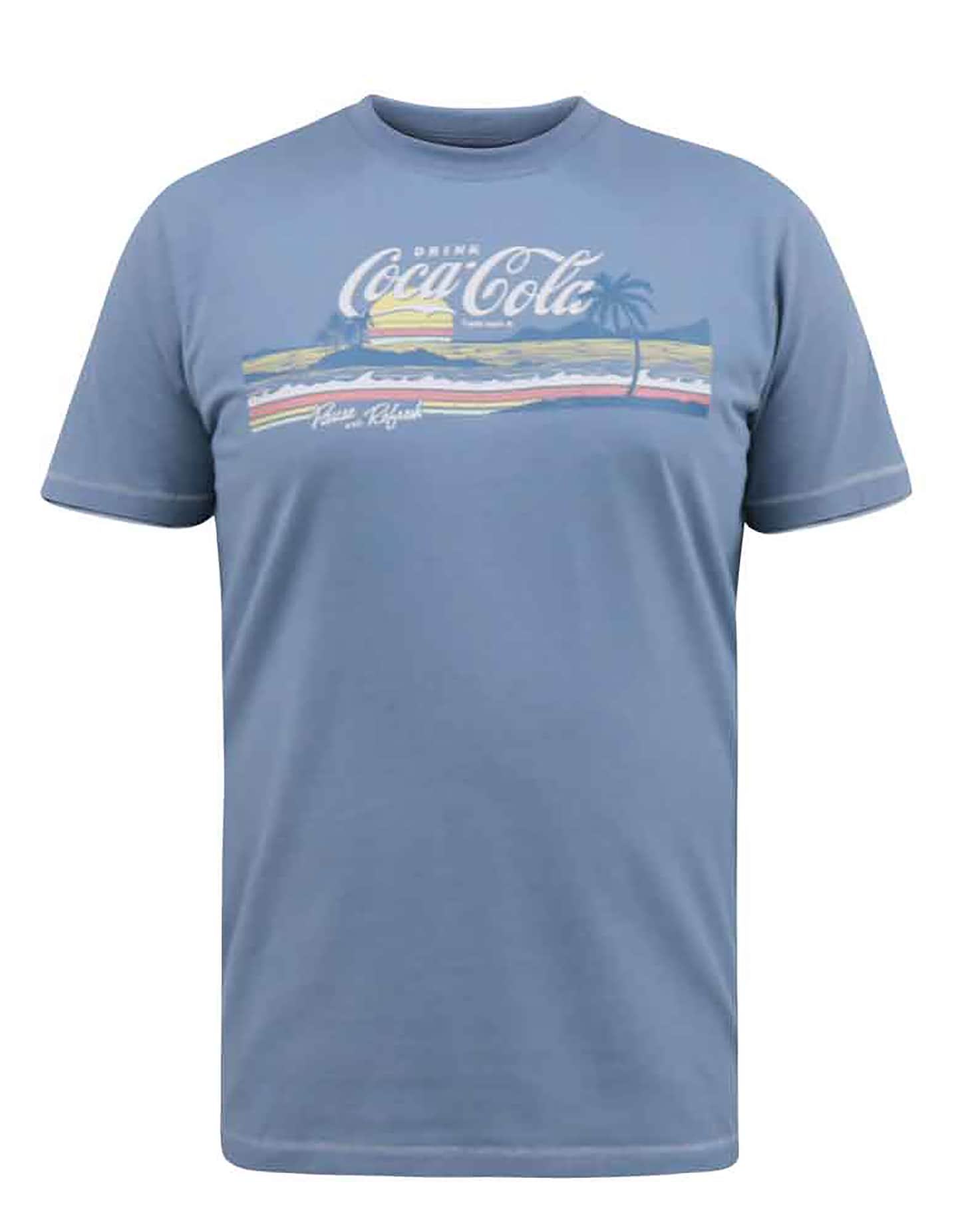 New In - D555 Norfolk Coca-Cola Beach Print Tee