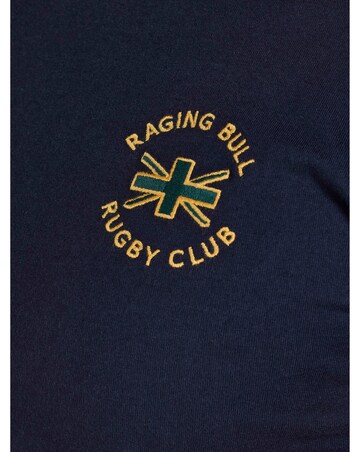 Raging Bull S/S Rugby Club Jersey Polo Navy