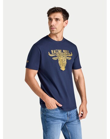Raging Bull Key Principle T-Shirt Navy