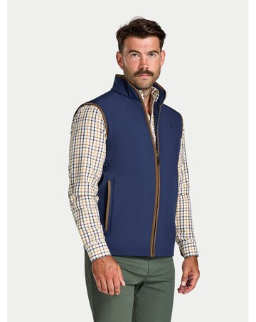Raging Bull Soft Shell Fleece Gilet Navy