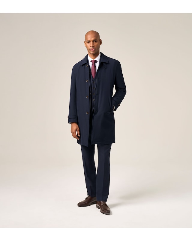 New In - Skopes Orton Navy Raincoat