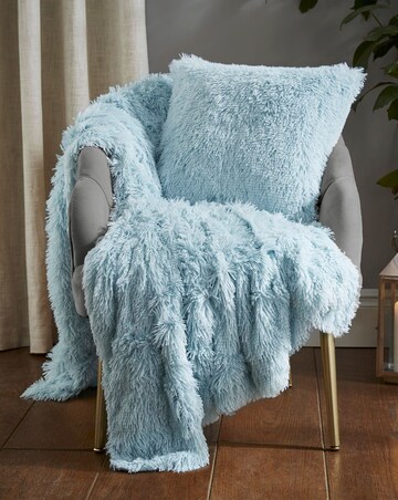 Catherine Lansfield Shaggy Fleece Throw