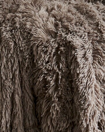 Catherine Lansfield Shaggy Fleece Throw