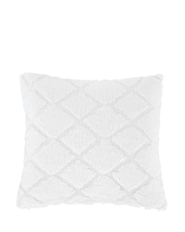 Catherine Lansfield Cosy Diamond Cushion
