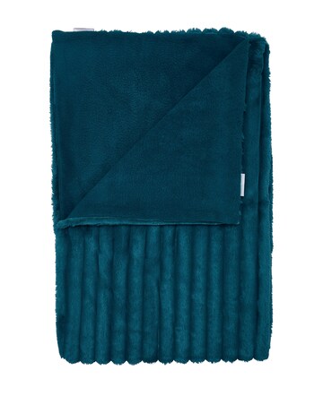 Catherine Lansfield Cosy Ribbed Throw