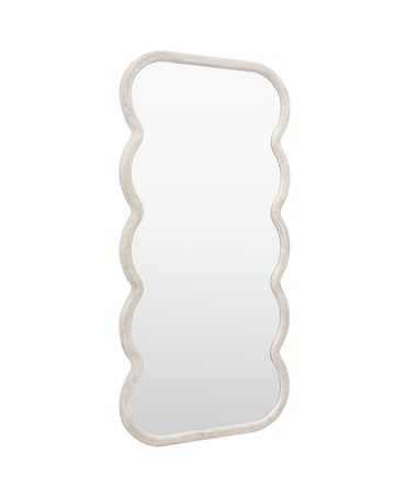 Gallery Como Curved Leaner Mirror 900x1800mm