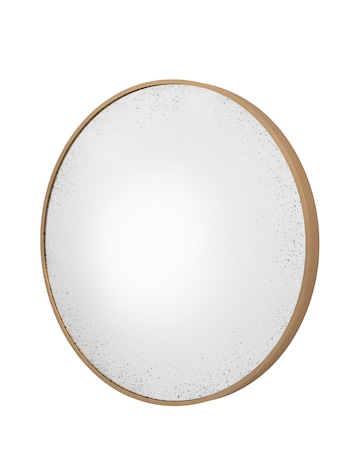 Gallery Yardley Convex Round Mirror Bronze 600mm