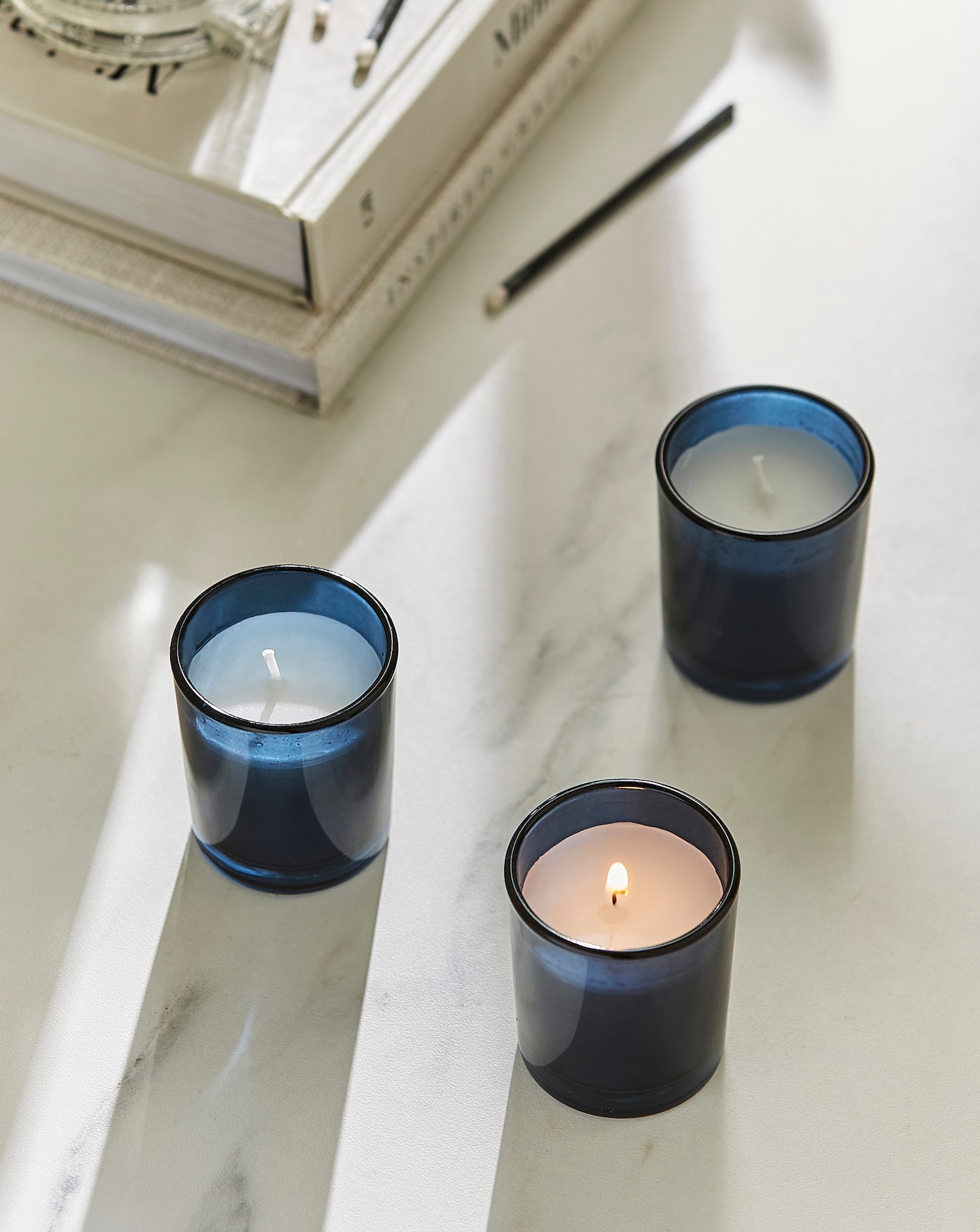 Hydrangea & Jasmine Set of 3 Votives