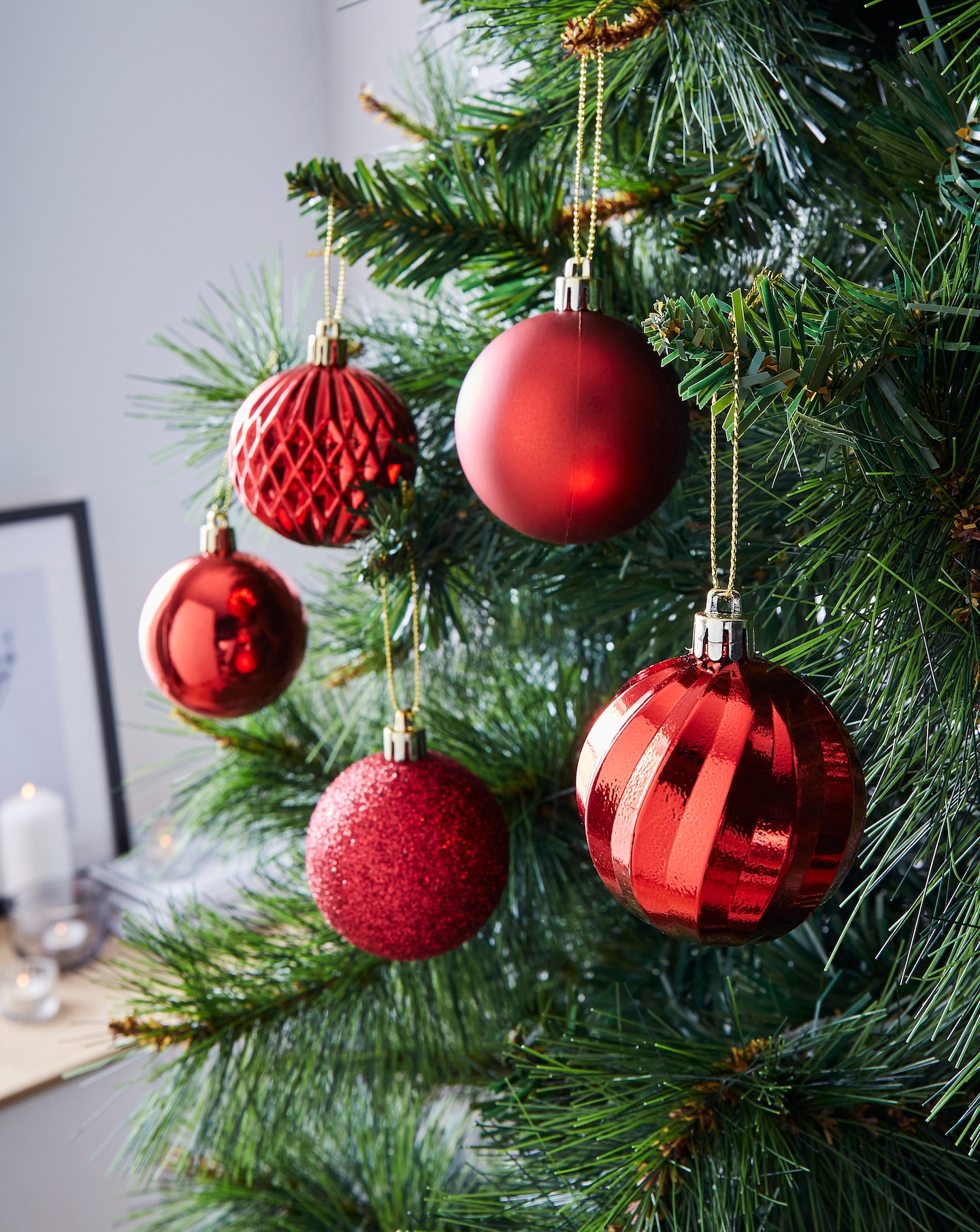 Shatterproof Baubles - Set of 30