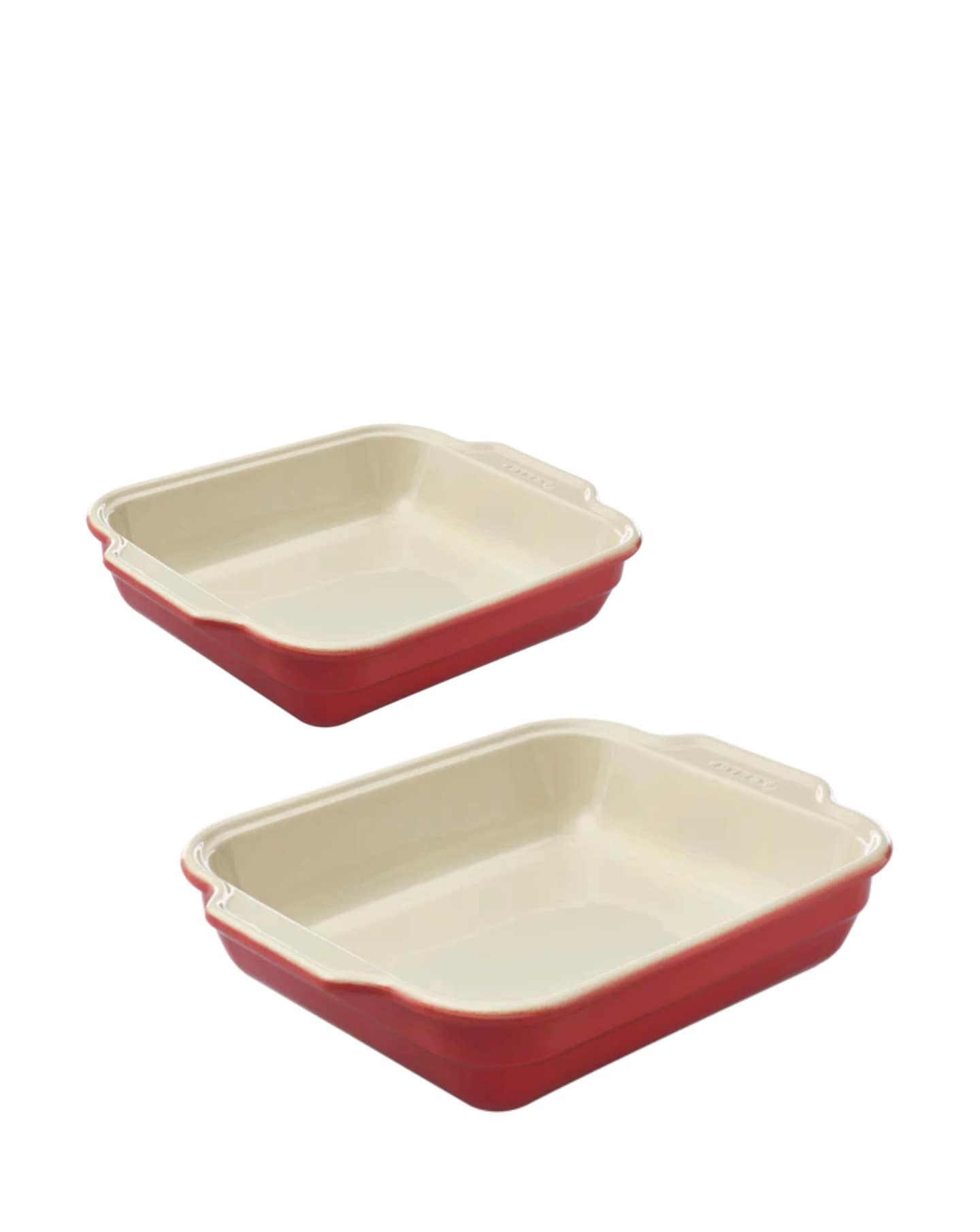 Pyrex Red Ceramic Ovenware Set