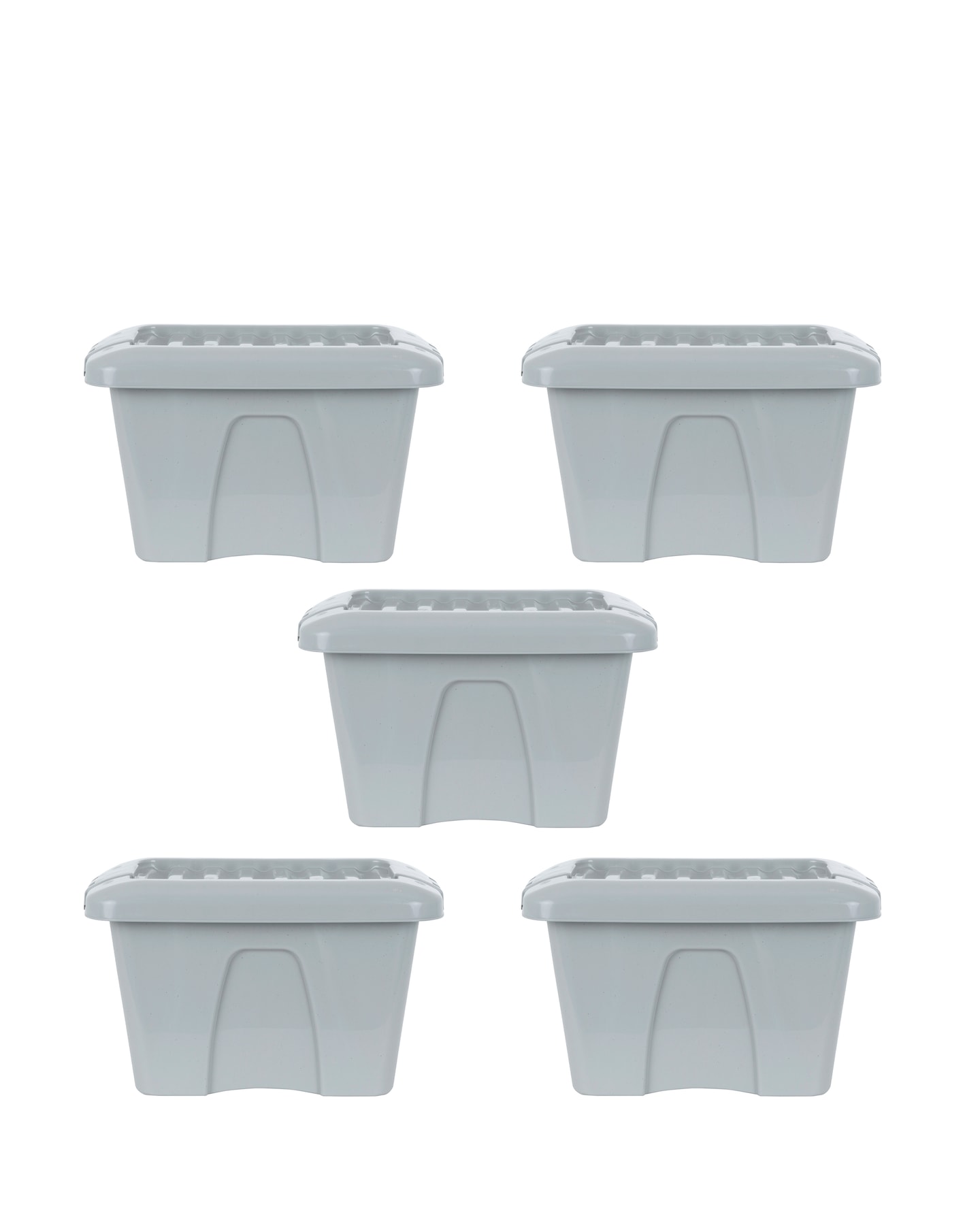 New In - Wham Upcycled 14L Box & Lid 5Pk