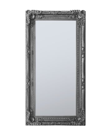 Gallery Carved Louis Mirror Silver