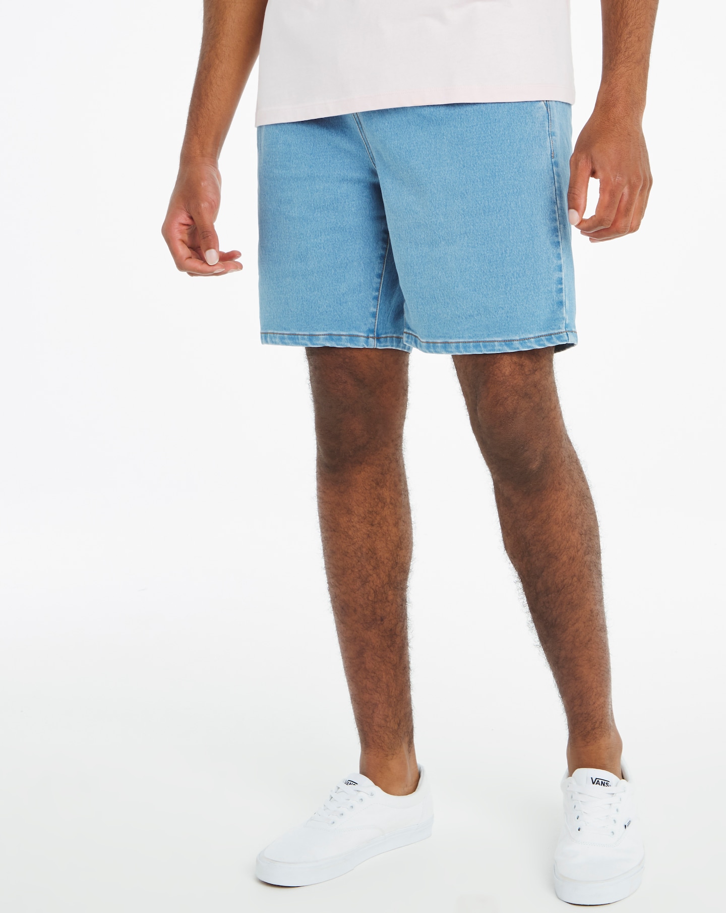 Bleachwash Jogger Waistband Denim 