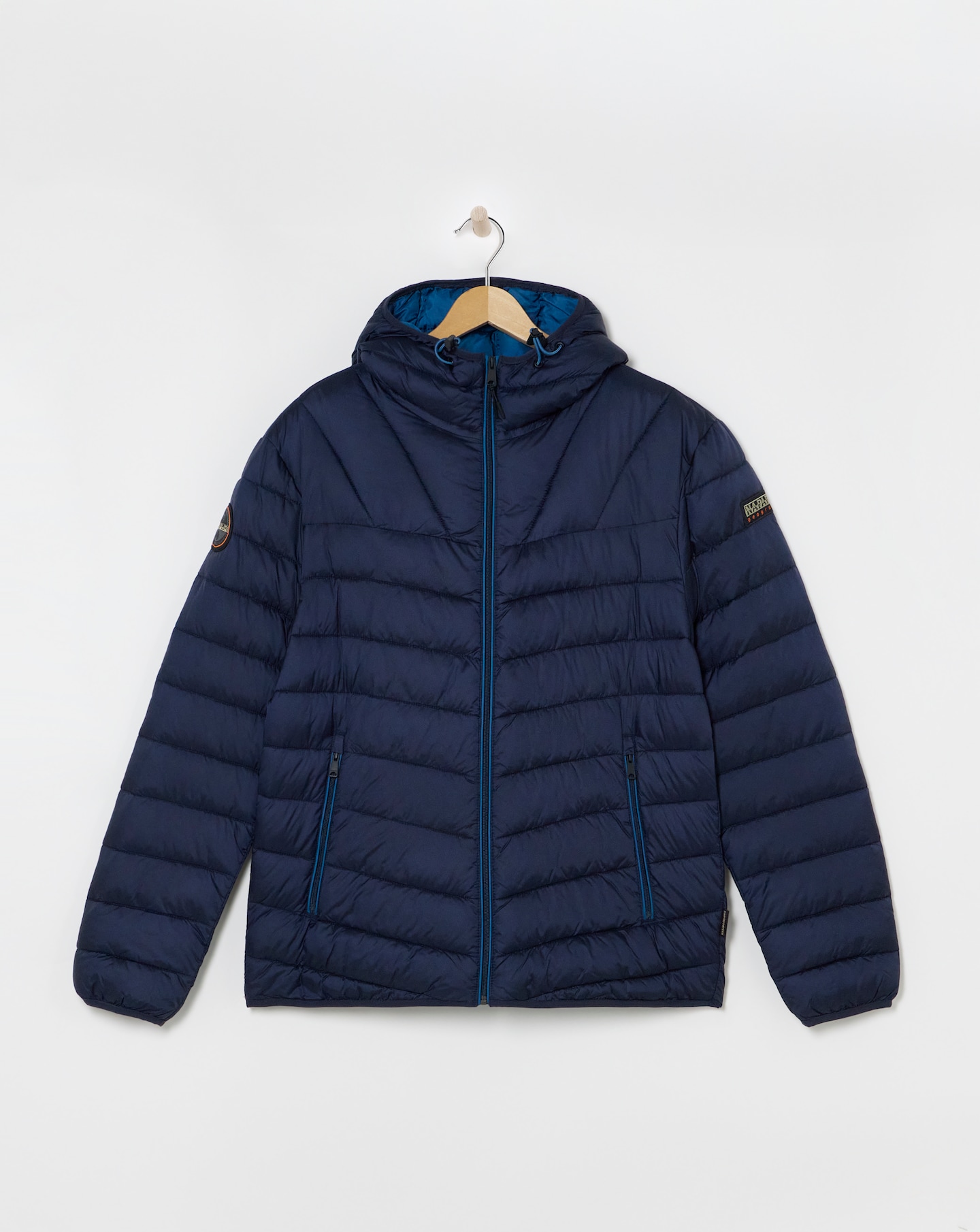 Napapijri Aerons Hooded Coat - Navy