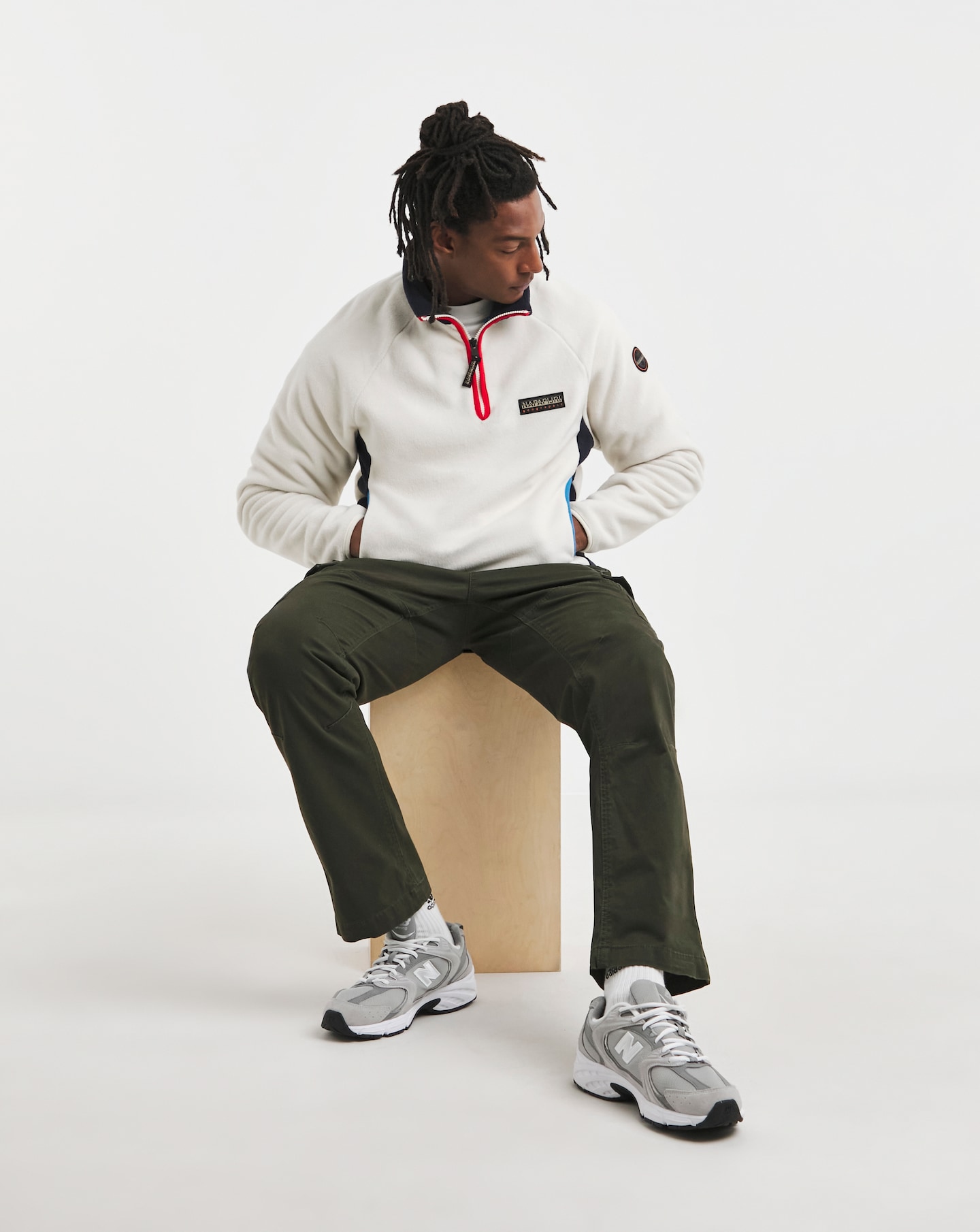 Napapijri Fleece - White