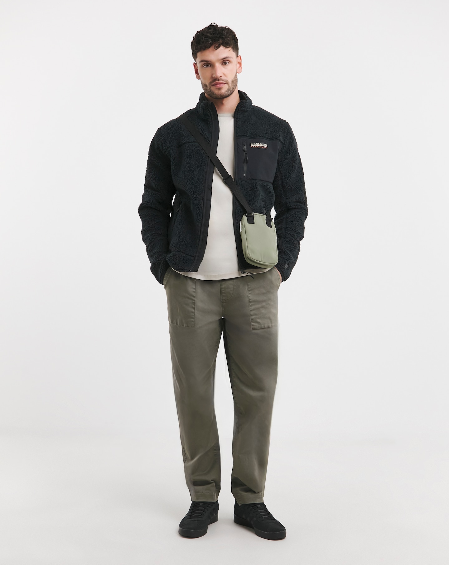 Napapijri Full Zip Fleece - Black