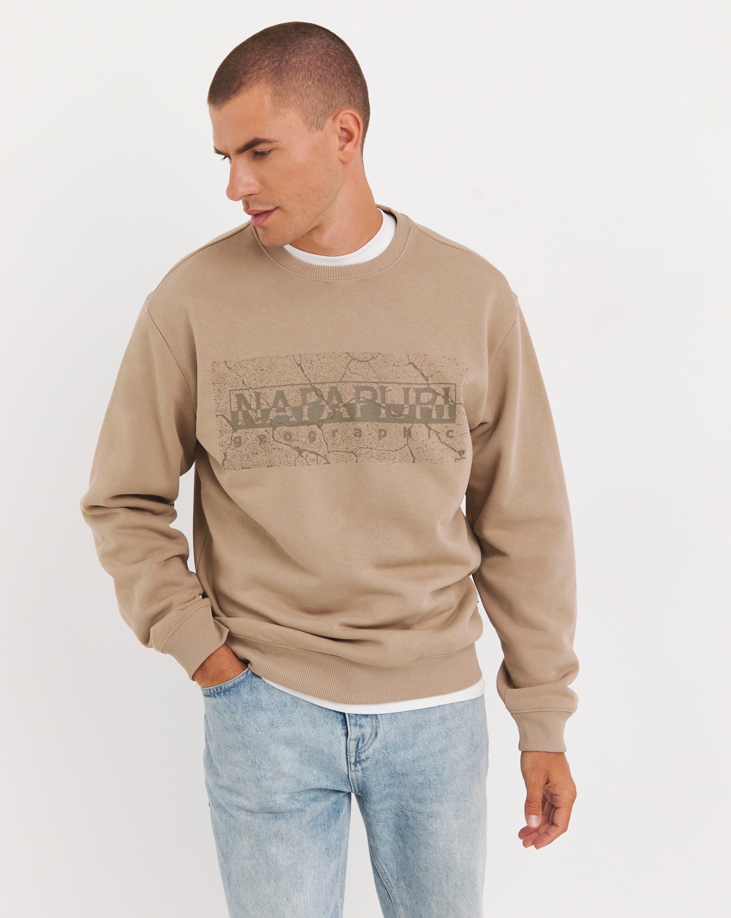 Napapijri Albula Sweatshirt - Beige