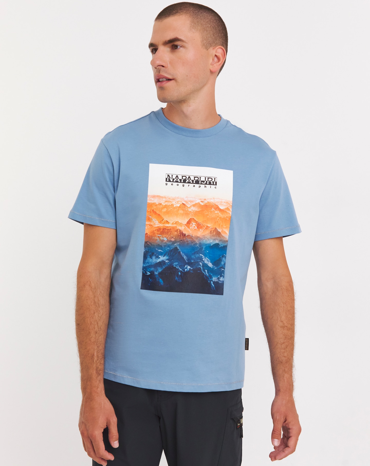 Napapijri Graphic T-Shirt - Blue