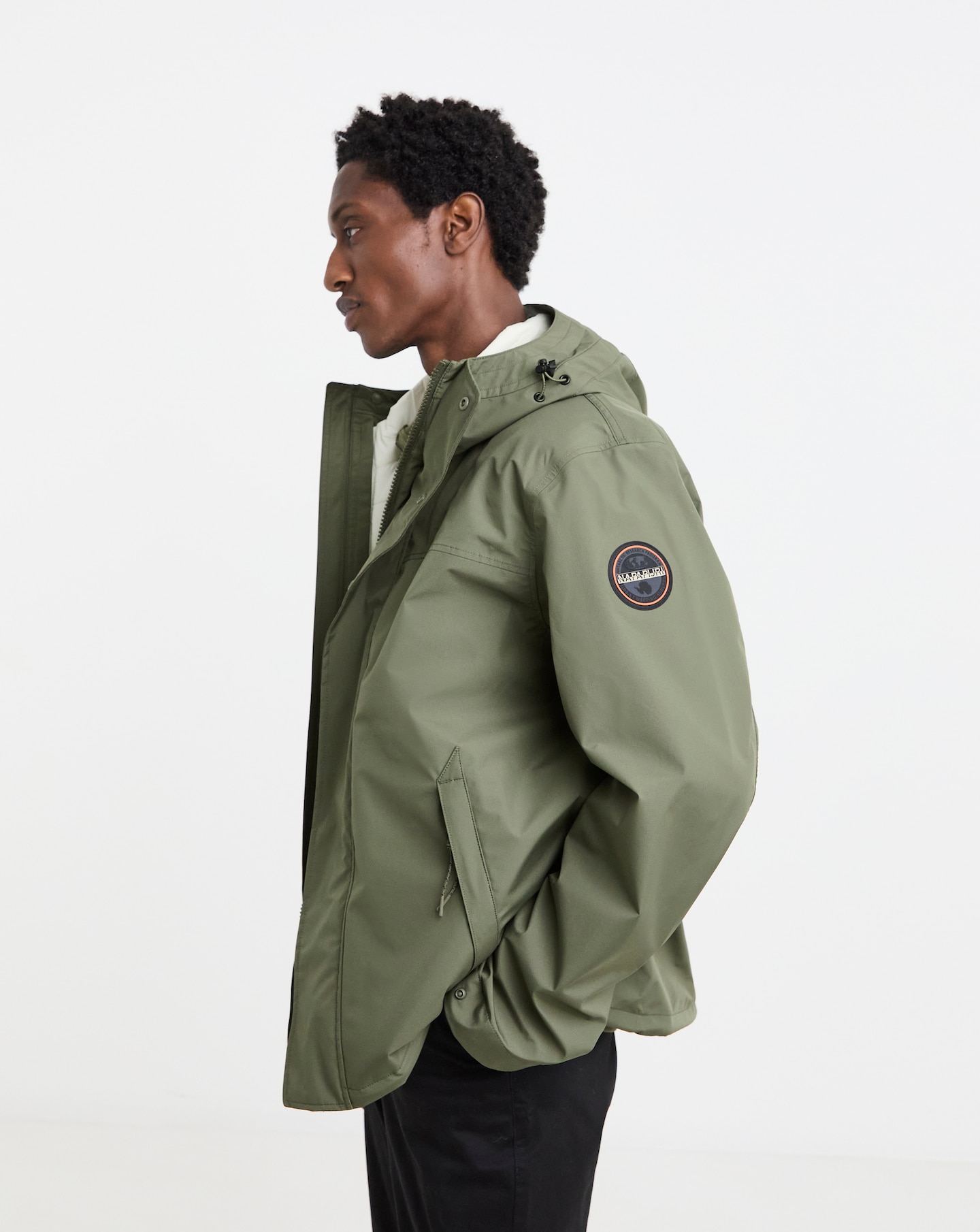 Napapijri Pilloz Coat With Gilet - Green