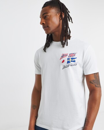 Napapijri Mahsa Short Sleeve T-Shirt - White