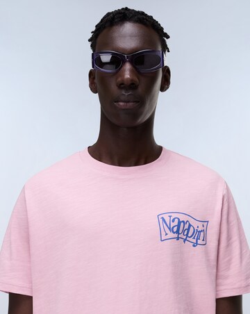 Napapijri Elior Short Sleeve T-Shirt - Pink