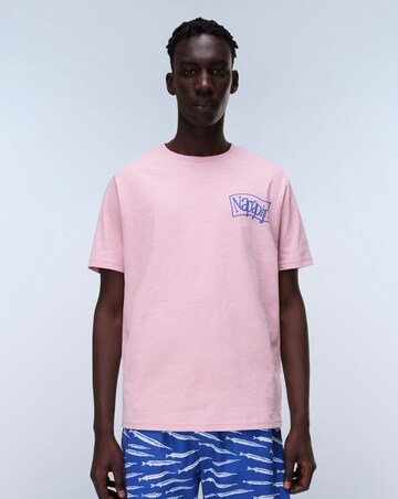Napapijri Elior Short Sleeve T-Shirt - Pink