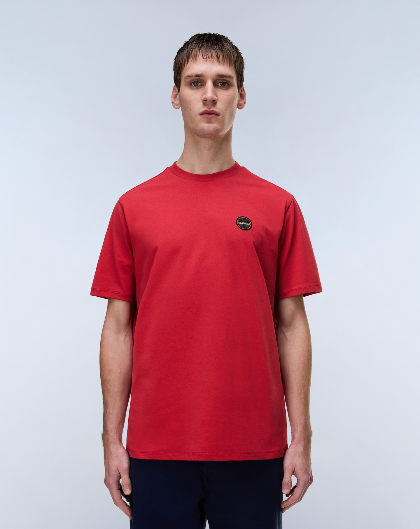 New In - Napapijri Badge Short Sleeve T-Shirt