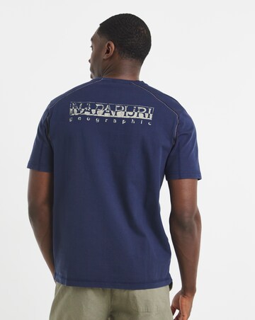Napapijri Reflect Short Sleeve T-Shirt - Navy