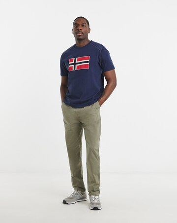 Napapijri Reflect Short Sleeve T-Shirt - Navy
