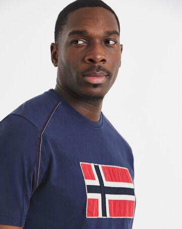 Napapijri Reflect Short Sleeve T-Shirt - Navy